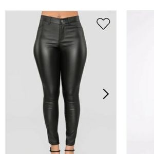 FashionNova Leather Pants